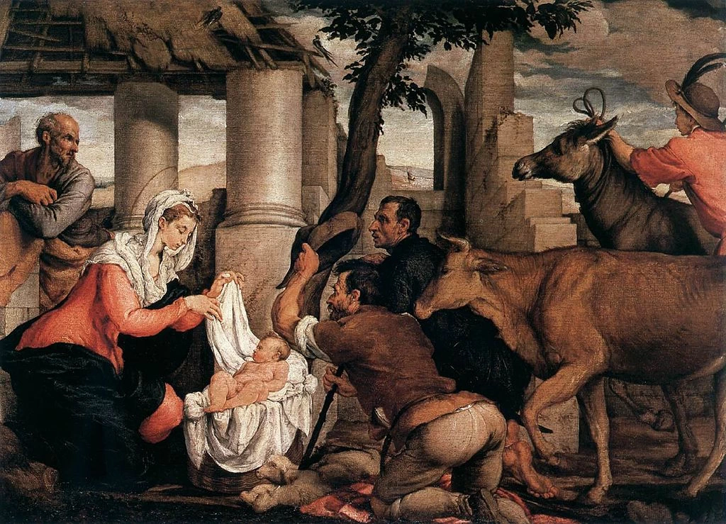 L'adorazione dei pastori - Jacopo da Ponte, detto Bassano